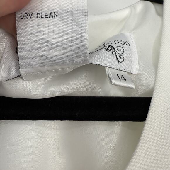 Dorinda Clark Cole Rose Collection 2 PC Dress Set size 14 Colorful Long Jacket - Picture 12 of 15